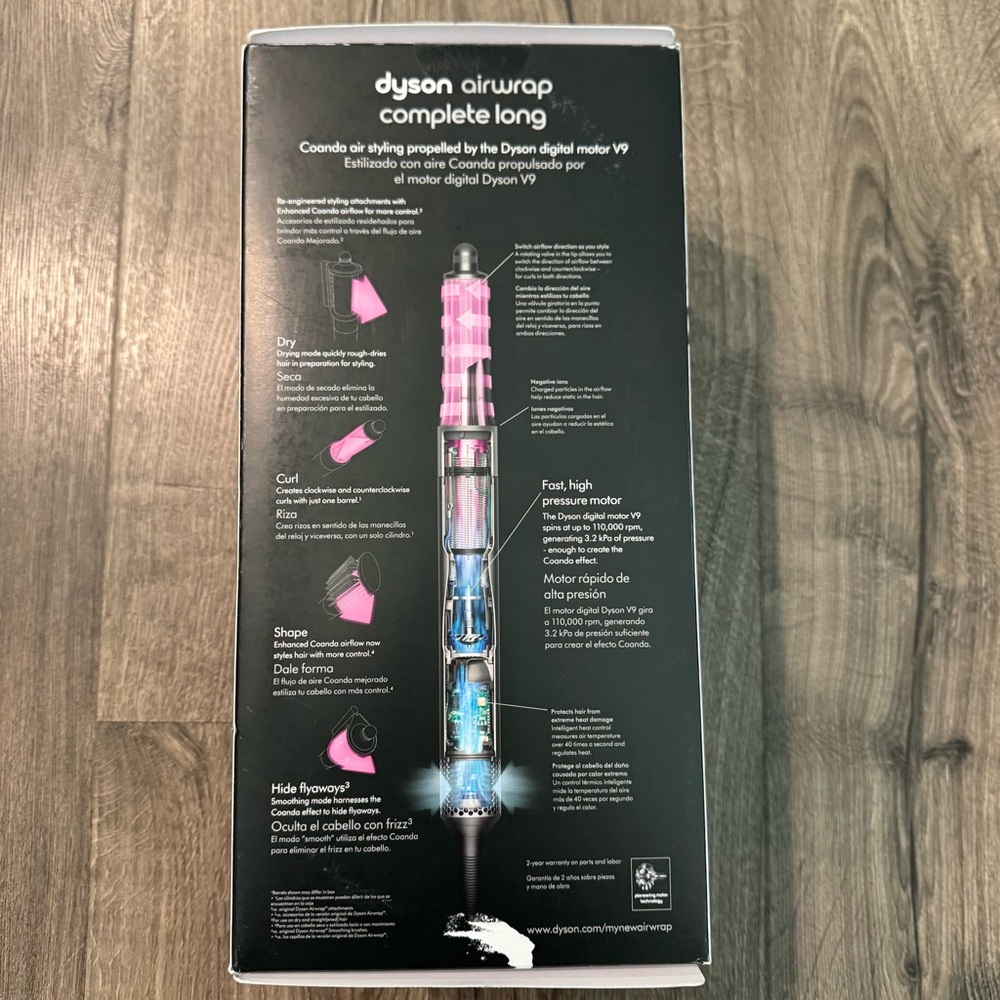 Dyson airwrap Blue and Copper Hair Styling Set long compete set multi styler - Picture 16 of 16